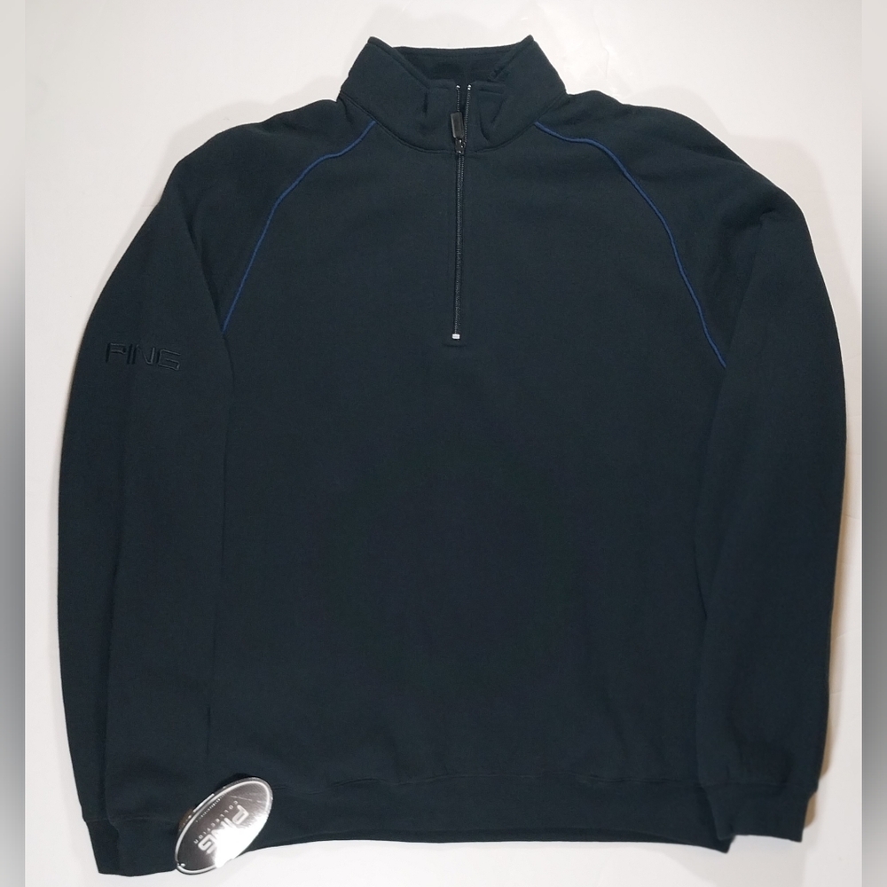 PING men's size medium quarter zip pullover.